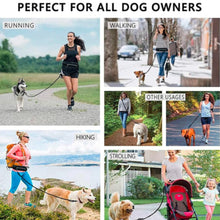 Load image into Gallery viewer, Hands-Free Running Dog Leash Nylon Pet Products Dogs Harness Collar Jogging Lead Adjustable Waist Leashes Traction Belt Rope