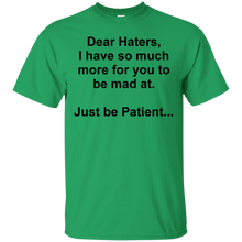 Load image into Gallery viewer, Haters Colored Text Ultra Cotton T-Shirt