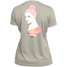 Load image into Gallery viewer, Cancer Girl Power Ladies&#39; Wicking T-Shirt