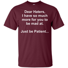 Load image into Gallery viewer, Haters Dark Cotton T-Shirt