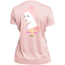 Load image into Gallery viewer, Cancer Girl Power Ladies&#39; Wicking T-Shirt