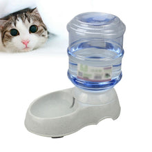 Load image into Gallery viewer, 3.75L Dog Cat Large Automatic Feeder Drinker Food Water Dispenser Pet Bowl Dish Automatic Drinkers Pet Feeder Waterer Food Bowl