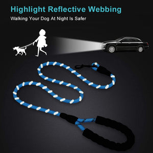 Strong Nylon Dog Leash Labrador French bulldog Harness Leashes  Reflective Leash Training Safety Dog Leashes Ropes 150/200/300cm