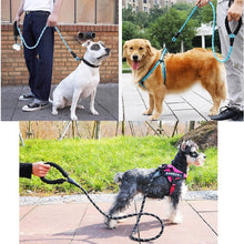 Load image into Gallery viewer, Strong Nylon Dog Leash Labrador French bulldog Harness Leashes  Reflective Leash Training Safety Dog Leashes Ropes 150/200/300cm