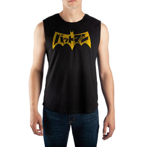 Mens Batman Muscle Shirt DC Comics Mens Shirt