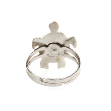 Load image into Gallery viewer, Novelty Turtle Shaped Changeable Color Mood Ring Finger Ring with Adjustable Size