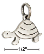 Load image into Gallery viewer, Sterling Silver Turtle Charm